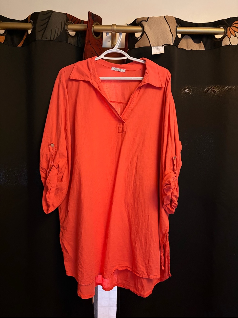 Linen/Cotton Tunic - Picture 2 of 5